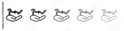 Problem solving skills icon vector illustration isolated