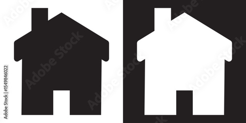 Social welfare black and white icon. vector illustration. EPS 10/AI