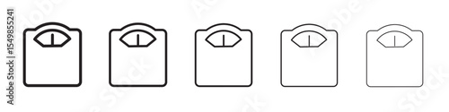Scales icon vector illustration isolated
