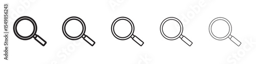 search icon vector illustration isolated