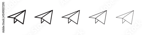 Sent icon vector illustration isolated