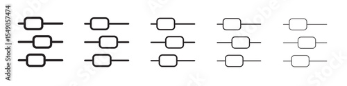 settings icon vector illustration isolated