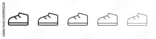 Shoe icon vector illustration isolated