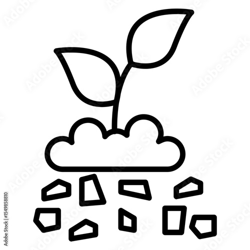 Biodegradable Product Icon