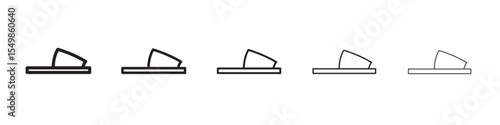 Slipper icon vector illustration isolated