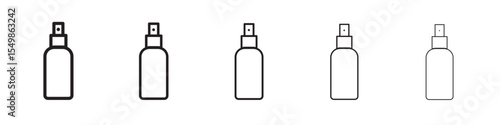 spray bottle icon vector illustration isolated
