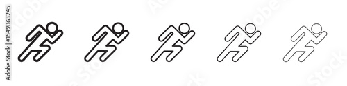 Sprint icon vector illustration isolated