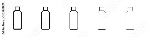 Toner bottle icon vector illustration isolated