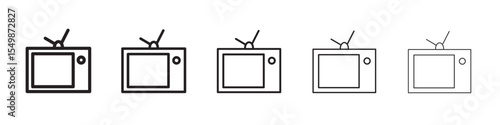 tv ivon vector illustration isolated