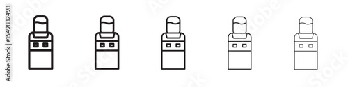 Water dispenser icon vector illustration isolated