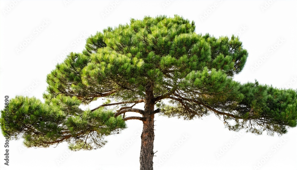 Fototapeta premium pine tree isolated on white