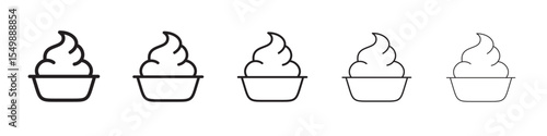 Yougurt icon vector illustration isolated