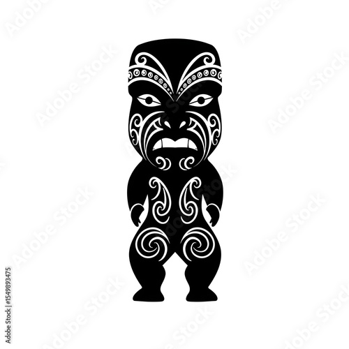 Iconic Hei Tiki Maori Ancestral Symbol
