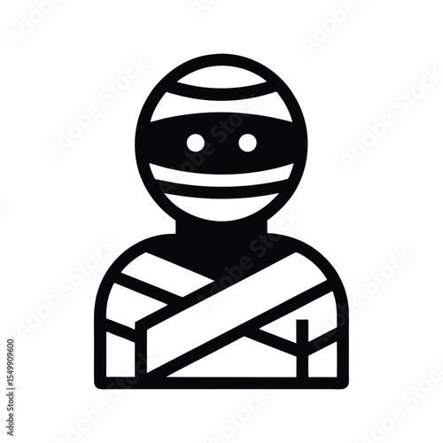 vector illustration of a man holding a sign