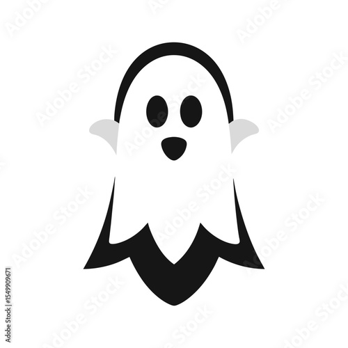 funny cartoon skull with sword