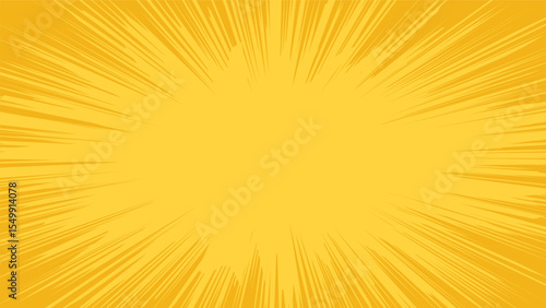 abstract yellow exploding line background