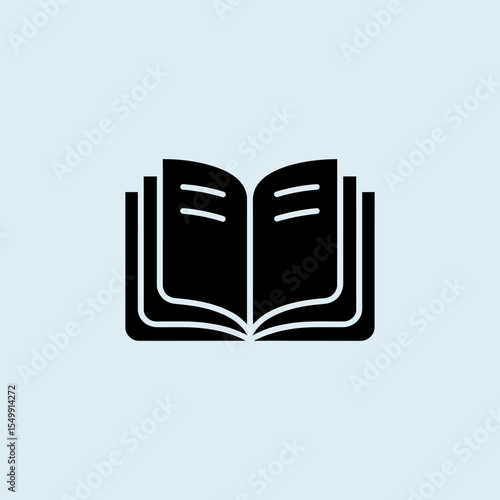 Accounting ledger icon vector, Ledger book sign symbol, Business and finance icon