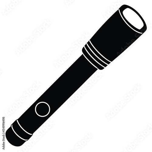optometrist element isolated penlight on white background