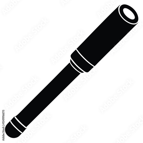 optometrist element isolated penlight on white background