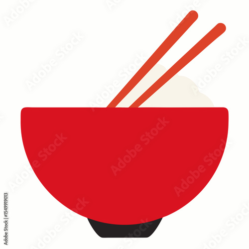 vector illustration of a mortar