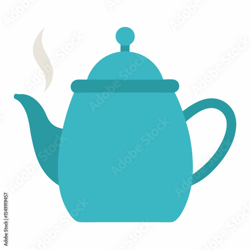 teapot on a white background
