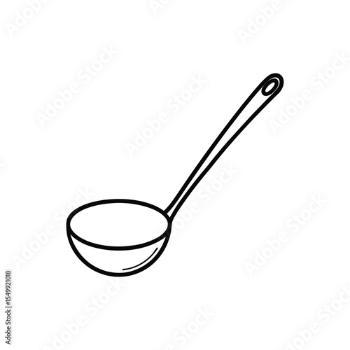 ladle line art