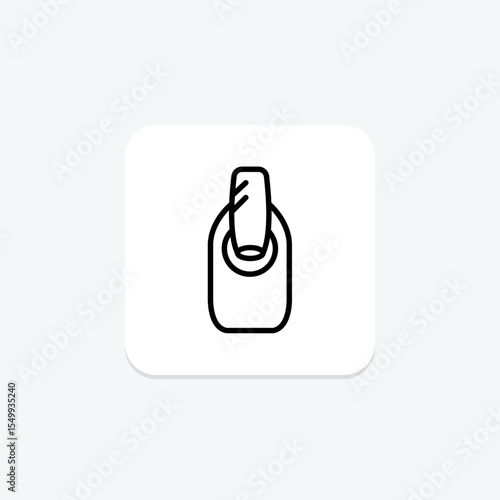 Nail Gel, vector, pixel perfect, illustrator file