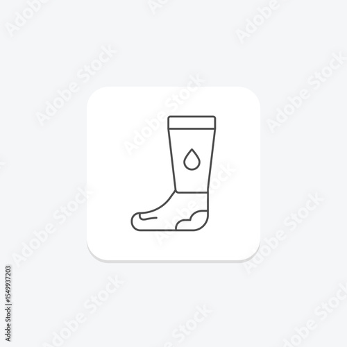 Foot Cream, vector, pixel perfect, illustrator file