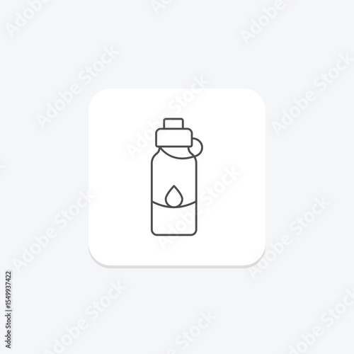 Travel Bottle, vector, pixel perfect, illustrator file