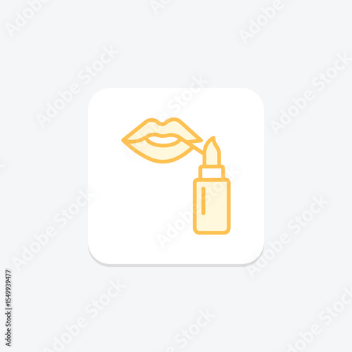 Lip Stain, vector, pixel perfect, illustrator file