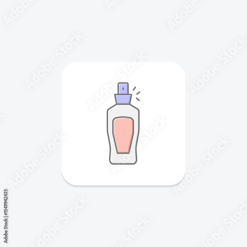Roll-on Perfume, vector, pixel perfect, illustrator file
