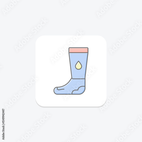 Foot Cream, vector, pixel perfect, illustrator file