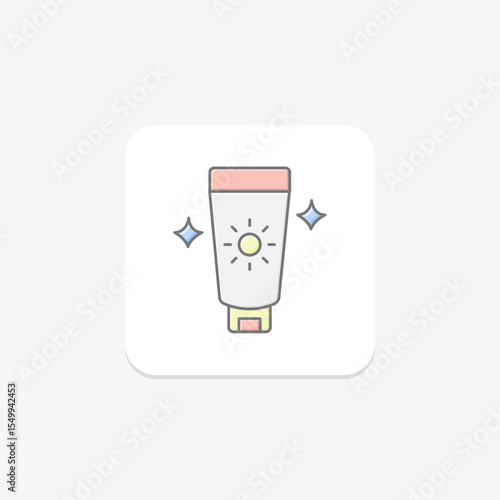 Shimmer Lotion, vector, pixel perfect, illustrator file