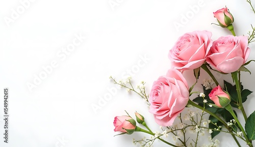 bouquet of tulips in a hand
