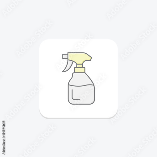 Spray Bottle, vector, pixel perfect, illustrator file