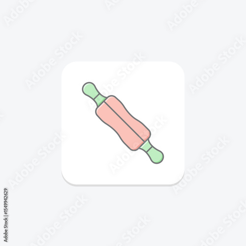 Roller Bottle, vector, pixel perfect, illustrator file