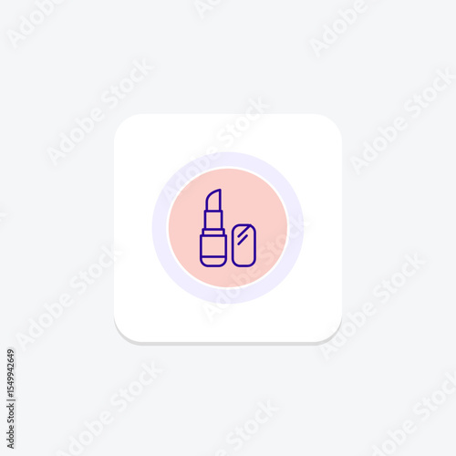 Lipstick, vector, pixel perfect, illustrator file