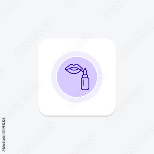 Lip Stain, vector, pixel perfect, illustrator file