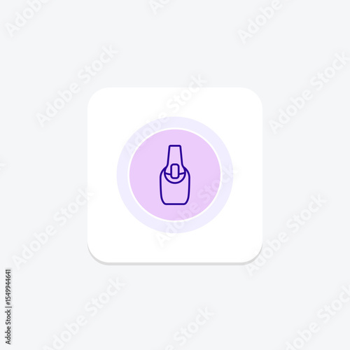 Nail Base Coat, vector, pixel perfect, illustrator file
