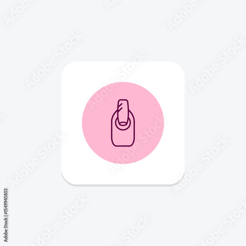 Nail Gel, vector, pixel perfect, illustrator file