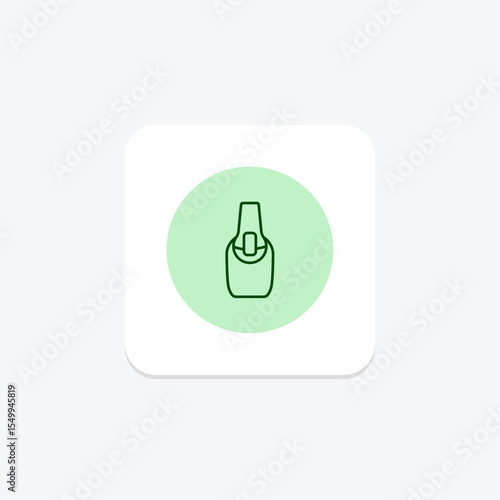 Nail Base Coat, vector, pixel perfect, illustrator file