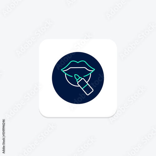 Lip Crayon, vector, pixel perfect, illustrator file