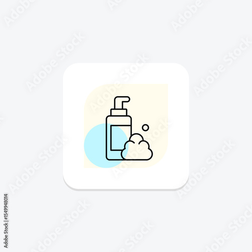Foam Cleanser, vector, pixel perfect, illustrator file