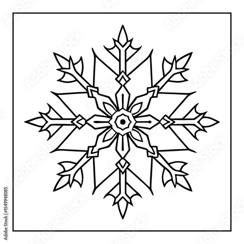 black and white mandala coloring pages