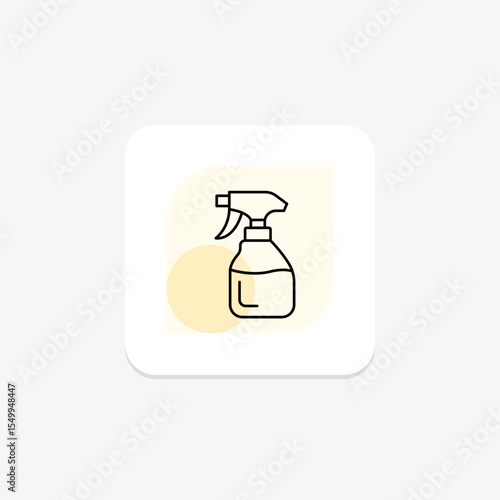 Spray Bottle, vector, pixel perfect, illustrator file