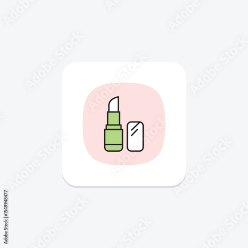 Lipstick, vector, pixel perfect, illustrator file