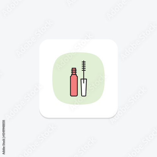 Mascara, vector, pixel perfect, illustrator file