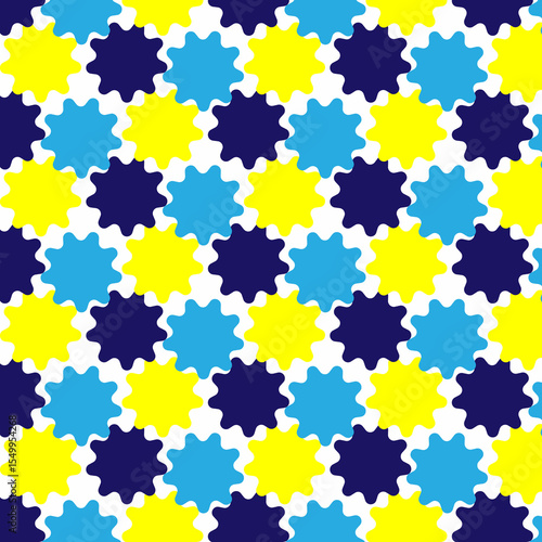 seamless pattern with stars