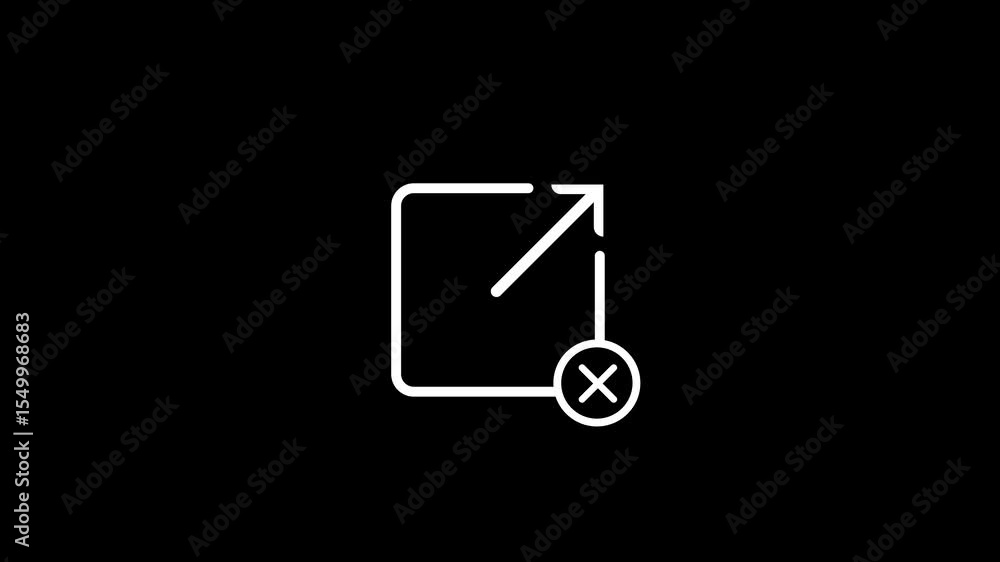 Minimalist white u shape outline on a solid black background with subtle rounded corners Minimalist white u shape outline on a solid black background with subtle rounded corners