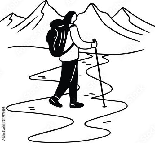 silhouette of a man with snowboard